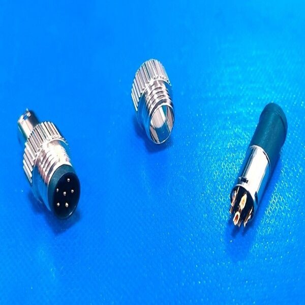 M8 6Pin Male Shielded Connector